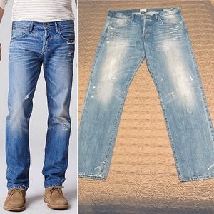 Lucky Brand x Riviera Club Slim Straight Leg Jeans